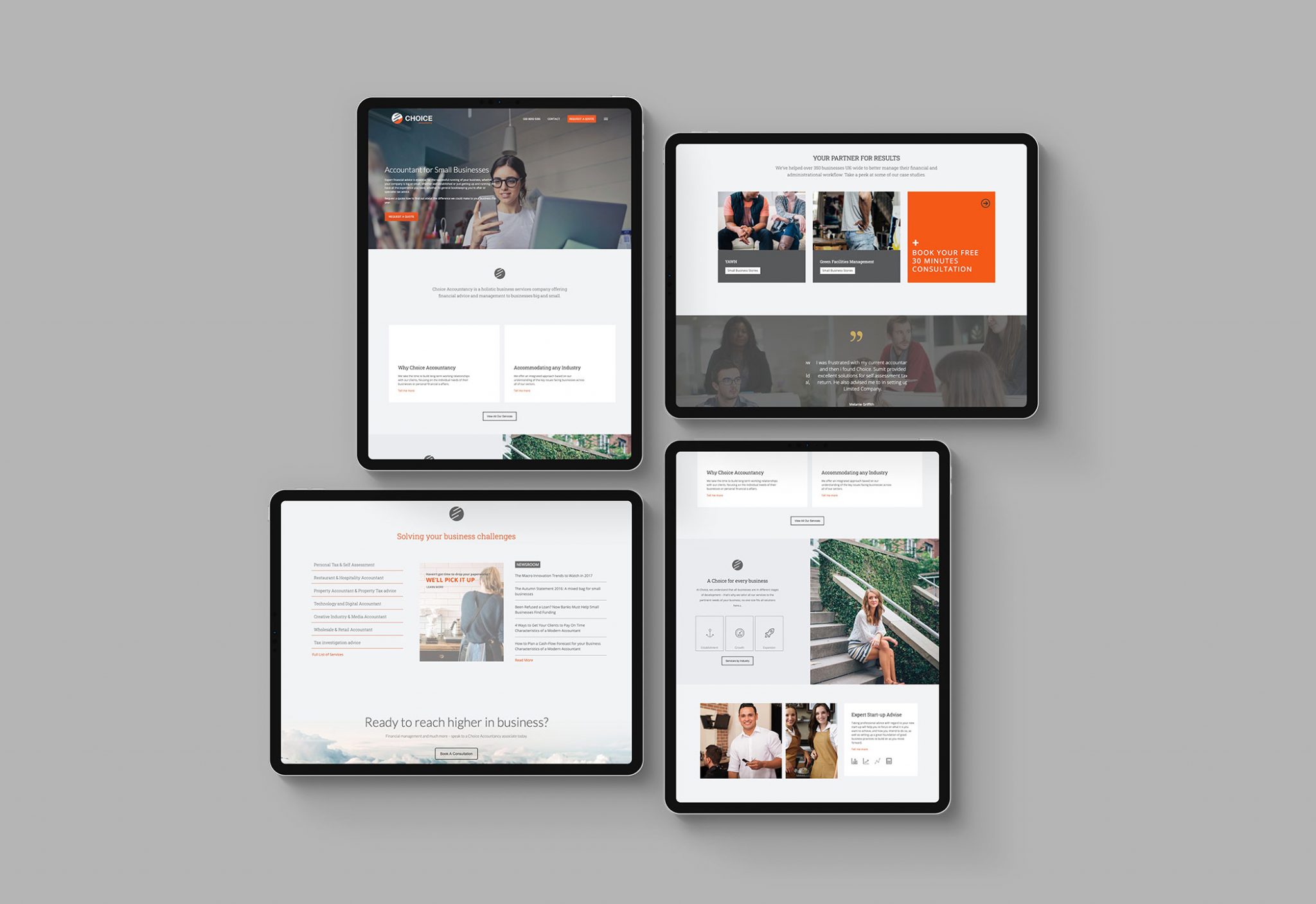 Choice-Home Page Composition