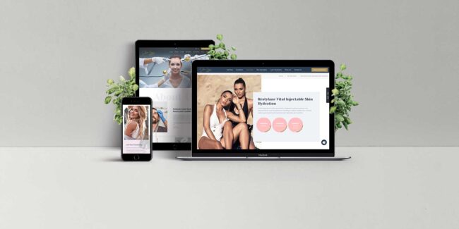 Aesthetic Clinic Website Designed For Skin Logic By Underline